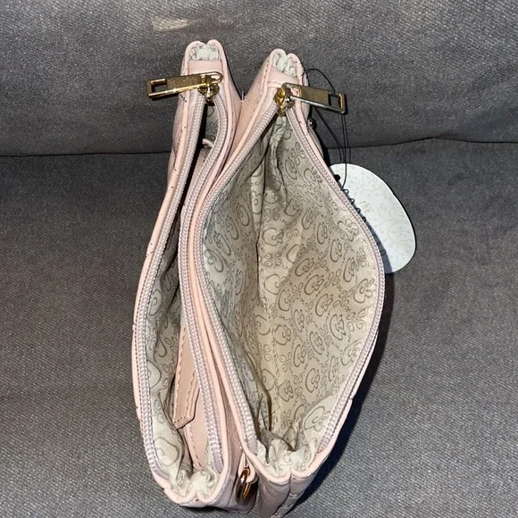 NEW. Tan Leather Wallet and/or crossbody purse. - Picture 5 of 5